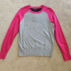 Banana Republic merino wool colorblock sweater